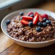 Decadent Dark Chocolate Overnight Oats Recipe No Cooking