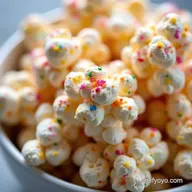 Browned Butter Funfetti Marshmallow Popcorn Treats Recipe