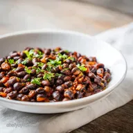 Black Bean Recipe with Garlic and Cumin in 20 Minutes