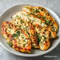 Chicken Breast Recipe with Garlic and Herbs for 4 Servings
