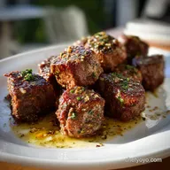 NYE Food Idea with Garlic Herb Steak Bites