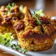 Stuffing Muffins: Crispy Edged Side Dish for Thanksgiving Dinner