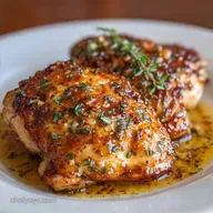 Greek Chicken Thighs with Olive Oil