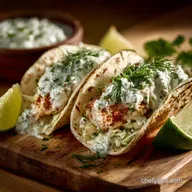 Greek Tzatziki Fish Tacos: Creamy Mediterranean Fish Taco Recipe