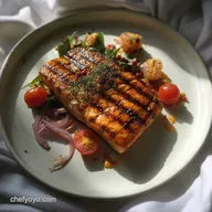 Grill Grilled Salmon: Velvety Interior, Crispy Skin
