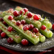 Grinch fruit sticks: The 5-Minute Christmas Party Snacks Kids Love