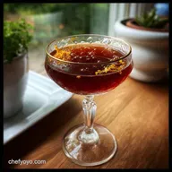 Hanky Panky Cocktail: Stirred Gin Drink by Ada Coleman