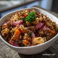 Harvest Quinoa Salad Recipe Runner Dinner: Quick Vegan Meal