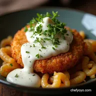 Crispy Haunted Hash Browns with Smoked Cream Sauce