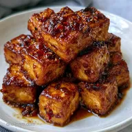 Crispy Healthy Soy Garlic Tofu