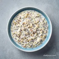 Healthy Yogurt Breakfast Oats: Creamy