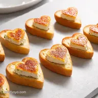 Valentines Appetizers Hearts Afire Goat Cheese Crostini
