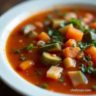 Easy Crockpot Vegetable Soup Recipe Veggie Patch Magic