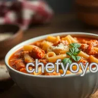 Cozy & Hearty Pasta Fagioli Soup - Just Like Nonna's!