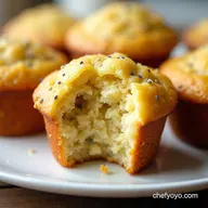Lemon Poppy Seed Cottage Cheese Muffins Recipe