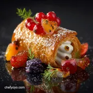 Passion Flakies Recipe: Tropical Pastry with Cr&egrave;me P&acirc;tissi&egrave;re