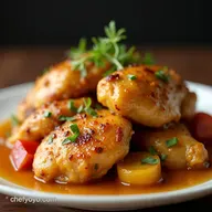 Honey Garlic Chicken Easiest Crockpot Meal EVER