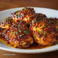Honey Garlic Chicken Thighs in 25 Minutes