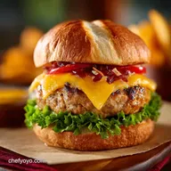 Inside Out Turkey Cheeseburger: The Secret to a Juicy, Melty Burger