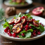 The Jewelled Winter Cranberry Pomegranate Christmas Salad