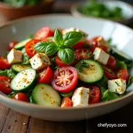 Keto Greek Salad Mediterranean Flavors GuiltFree