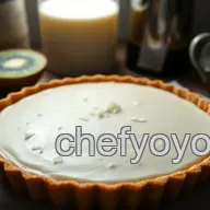 Delicious Kiwifruit Recipes: My Easy Kiwifruit Tart with Coconut Cream