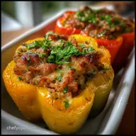 Turkey Stuffed Peppers Recipe: Savory Lean Dinner