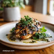 Low Calorie Recipe with Grilled Chicken for 4 Servings