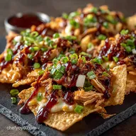 Loaded BBQ Chicken Nachos Ultimate Football Food Feast