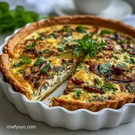 Magic Quiche Ready in 50 Minutes | Julia Child Quiche Ratio