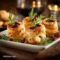 Christmas Appetizers: Make-Ahead Cracker Rolls (Flaky Easy)