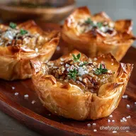Mini Pecan Phyllo Tarts: The Flaky, Crisp Bite of Southern Comfort