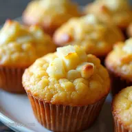 Heavenly Moist Cottage Cheese Lemon Zest Muffins Recipe