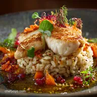 Alternative Christmas Dinner Recipes: Elegant Monkfish Risotto Showstopper