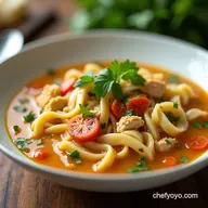 Mums Slow Cooker Chicken Noodle Soup Easy Comfort