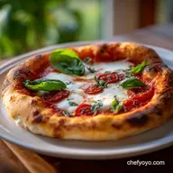 Basic Neapolitan Pizza Dough Recipe for 4
