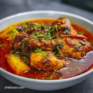 Nigerian Chicken Stew Recipe: Oven-Only Tender Chicken