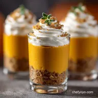 Pumpkin Cheesecake Shooters: Easy No-Bake Mini Desserts for Fall Parties