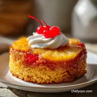 Pineapple Upside Down Cake: A Moist and Caramelized Dessert