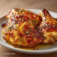 Olive Oil Roasted Chicken Thighs Baked