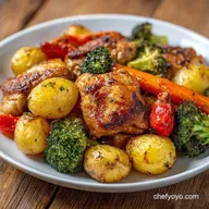 One Pan Chicken Thighs with Potatoes