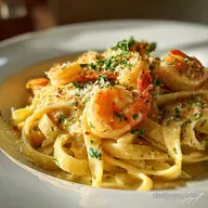 Shrimp Fettuccine Alfredo: One-Pot, Ready in 30 Min