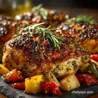 OnePan Lemon Herb Chicken Veggies Balanced Meals Made Easy