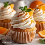 Orange Cream Cupcakes: Zesty Orange Creamsicle Recipe with Curd Filling