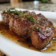 Sirloin Tip Steak: Perfectly Pan-Seared with Garlic Butter