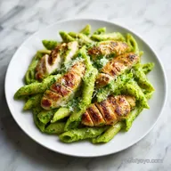Healthy Pesto Chicken Pasta: Velvety and Wholesome