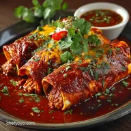 Beef Enchiladas with Red Sauce Rich Homemade Chili Sauce Recipe