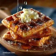 The Sunday Best Proper Crispy Buttermilk Waffles Recipe
