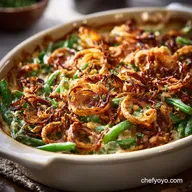 Green Bean Casserole: The Best Homemade Recipe with Crispy Shallots