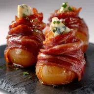 Prosciutto Wrapped Pears with Blue Cheese Sophisticated 20Min Starter